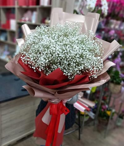 Букет цветов из: Гипсофила в Приводино