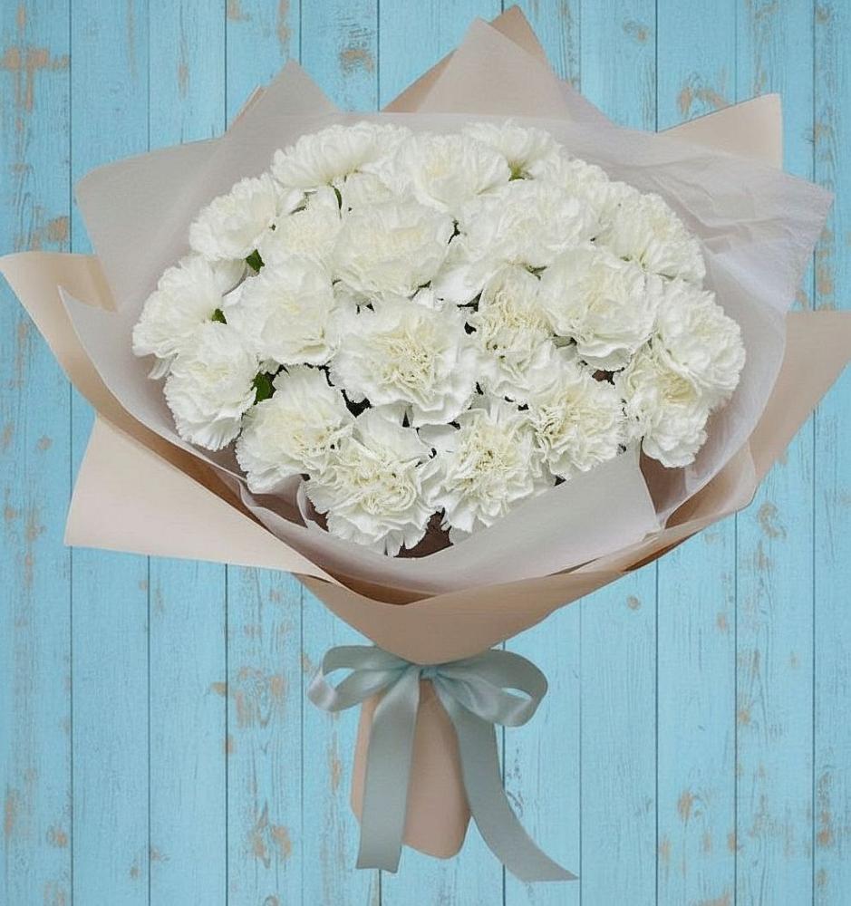 Букет цветов из: Гвоздики в Приводино