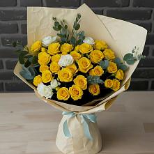 Букет цветов из:  Розы в Приводино