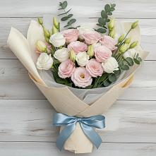 Букет цветов из:  Лизиантусы #REPLACE_PRED# Приводино