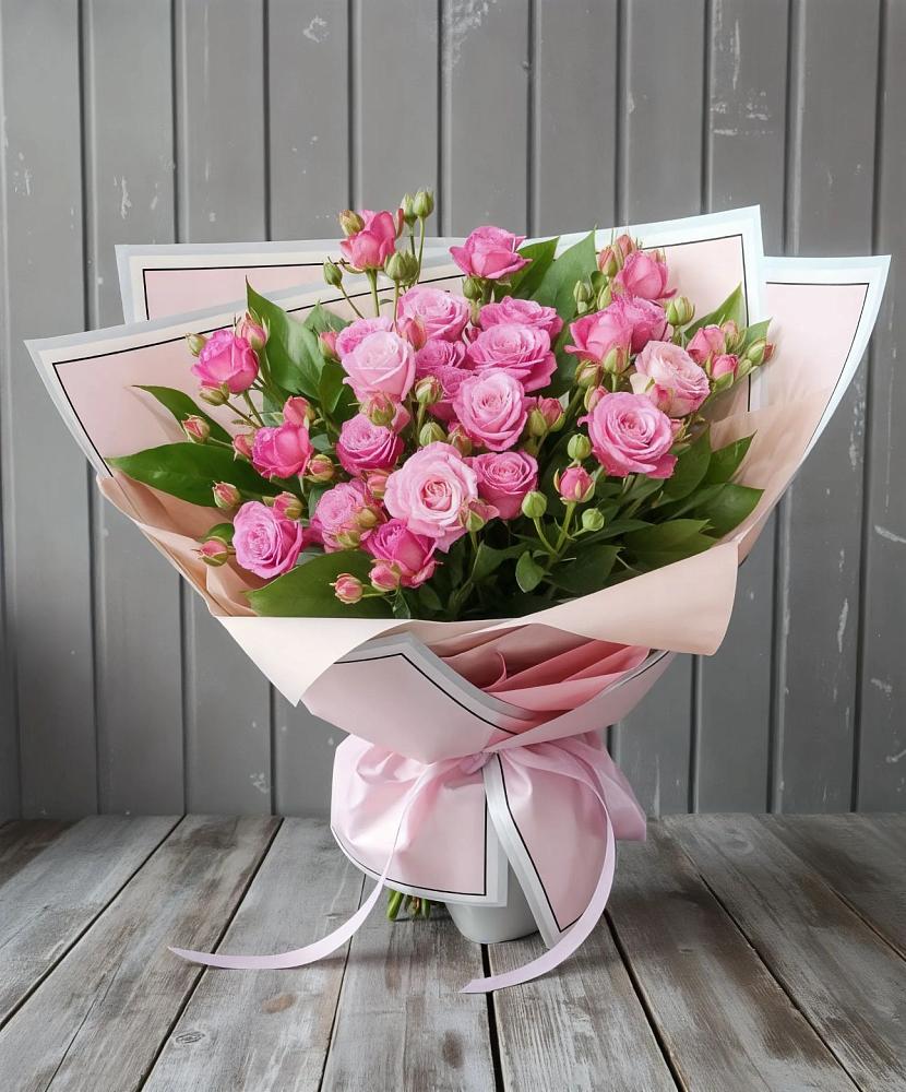 Букет Розовый кустик в Приводино