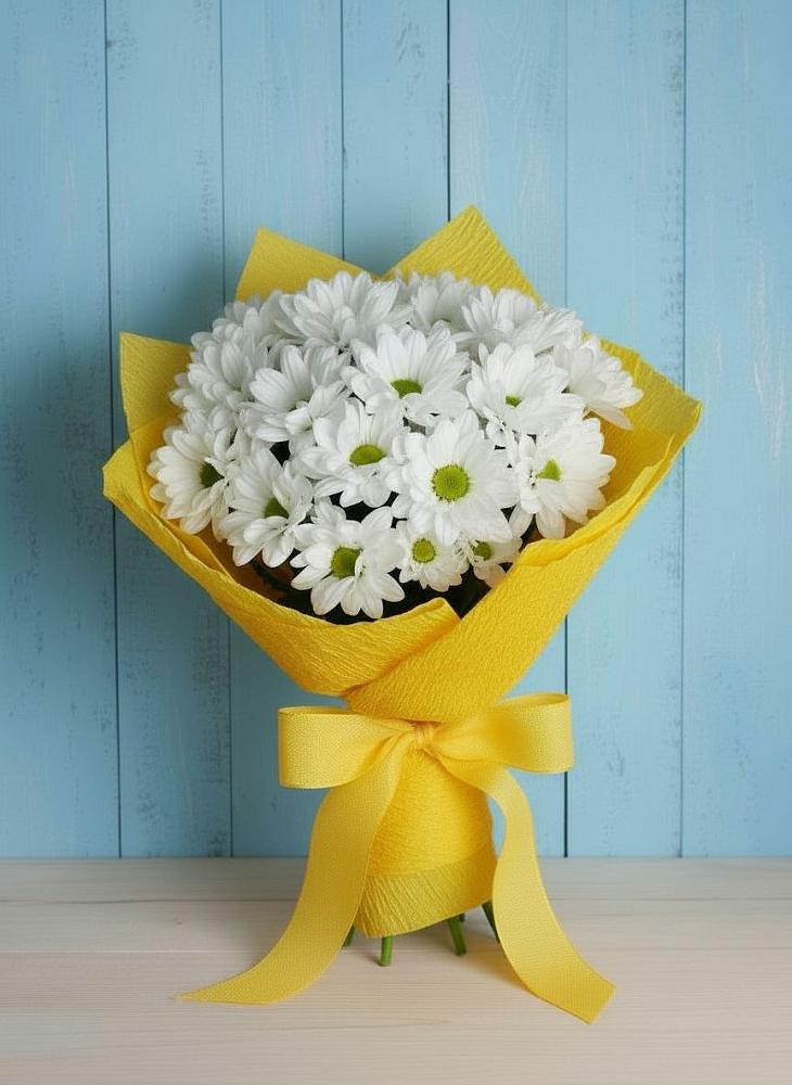 Букет цветов из: Хризантемы в Приводино