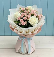 Букет цветов из:  Розы в Приводино