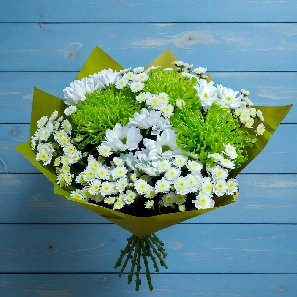 Букет цветов из: Хризантемы в Приводино