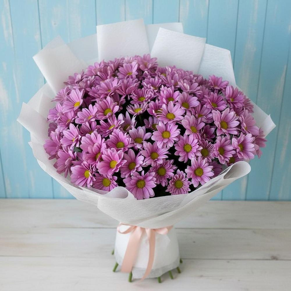 Букет цветов из: Хризантемы в Приводино