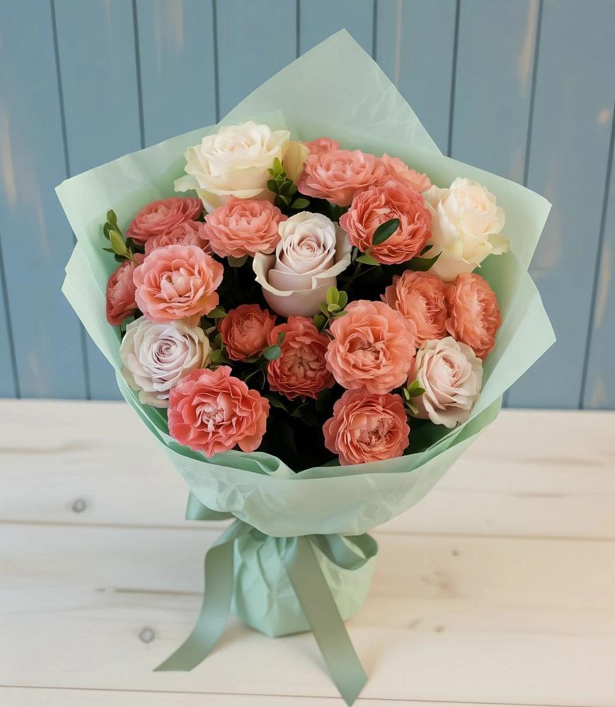 Букет цветов из: Розы в Приводино