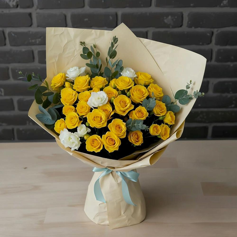 Букет цветов из: Розы в Приводино