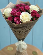Букет цветов из:  Розы в Приводино