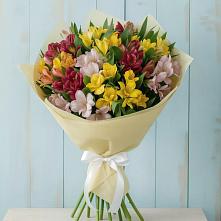 Букет цветов из:  Альстромерии в Приводино
