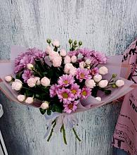 Букет цветов из:  Розы и Хризантемы #REPLACE_PRED# Приводино