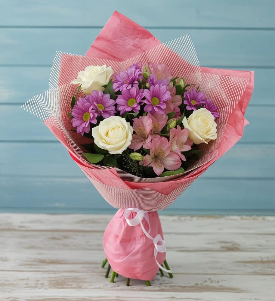 Букет цветов из: Герберы в Приводино