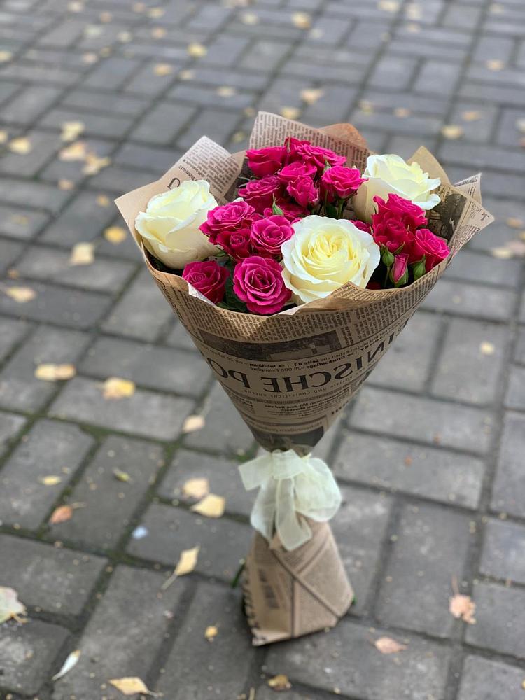 Букет цветов из: Розы в Приводино