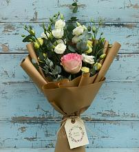 Букет цветов из:  Розы и Лизиантусы #REPLACE_PRED# Приводино